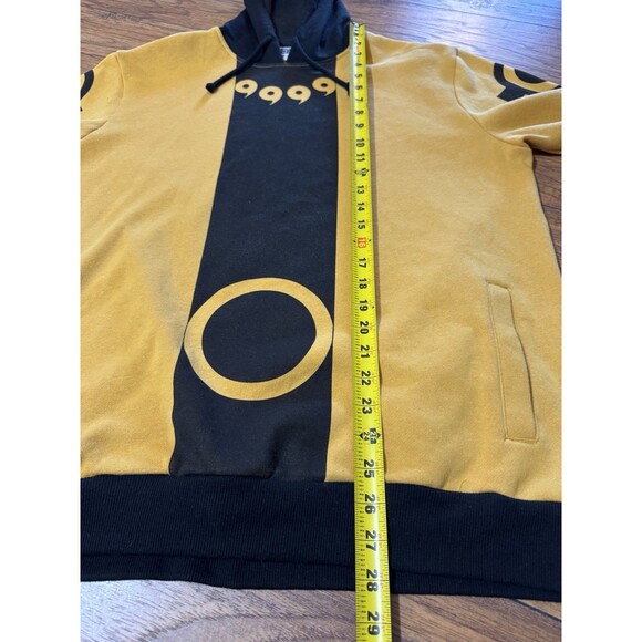 Naruto Shippuden 2007 hoodie Yellow Ripple Junction Large Cosplay EUC - Picture 5 of 10